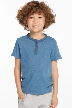Kids/BOY Chaser Brand Boys Niagara Short Sleeve Henley