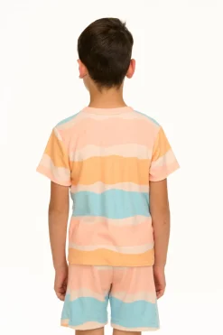 Kids/BOY Chaser Brand Boy's Wavy Stripe Tee