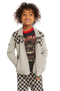 Kids/BOY Chaser Brand Brody Splatter Checker Jacket