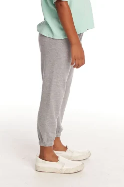 Kids Chaser Brand Butterflies Girls Cozy Knit Sweatpant