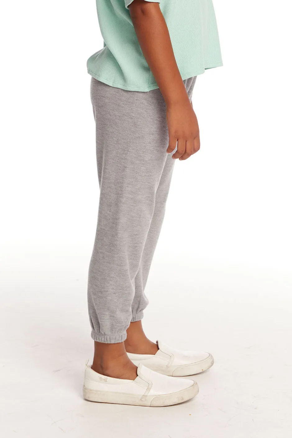 Kids Chaser Brand Butterflies Girls Cozy Knit Sweatpant