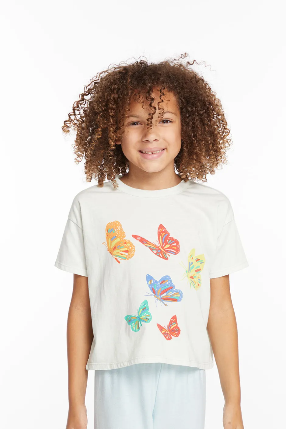 Kids Chaser Brand Butterflies Girls Tee
