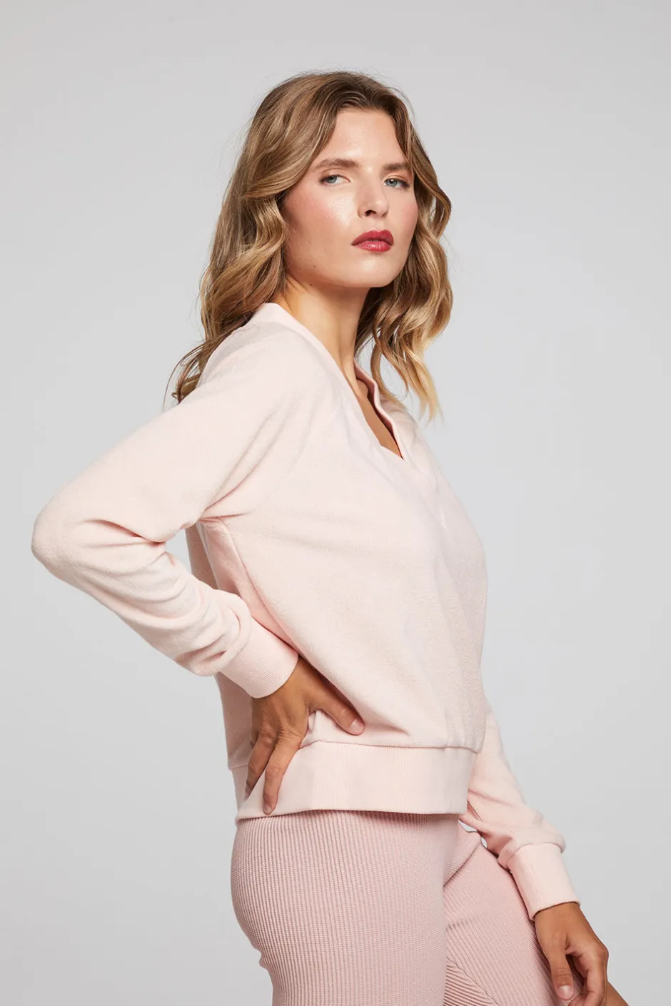 Women Chaser Brand Cali Peach Whip Tee