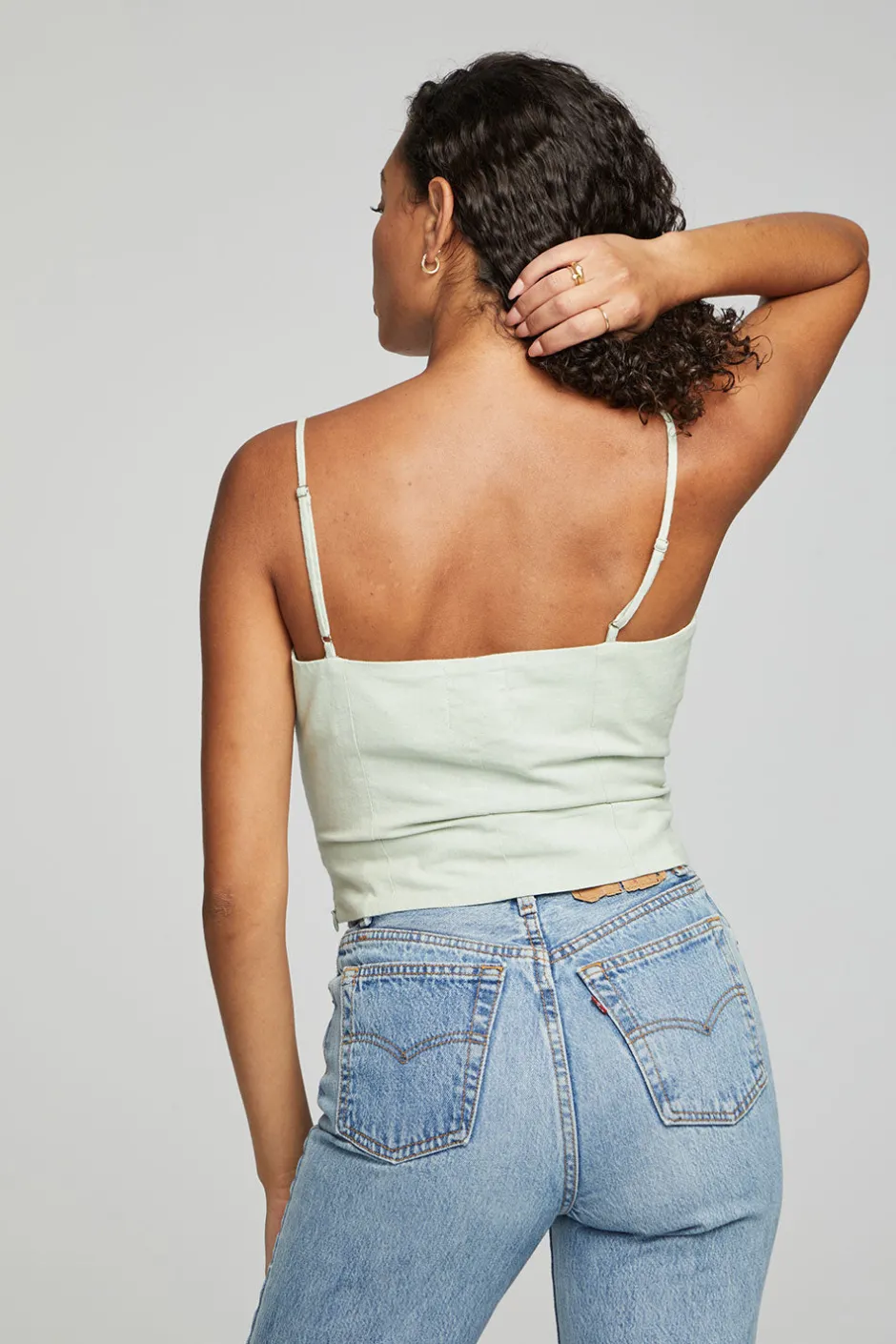 Women Chaser Brand Cara Tank Top - Sage