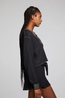 Women Chaser Brand Casey Licorice Henley
