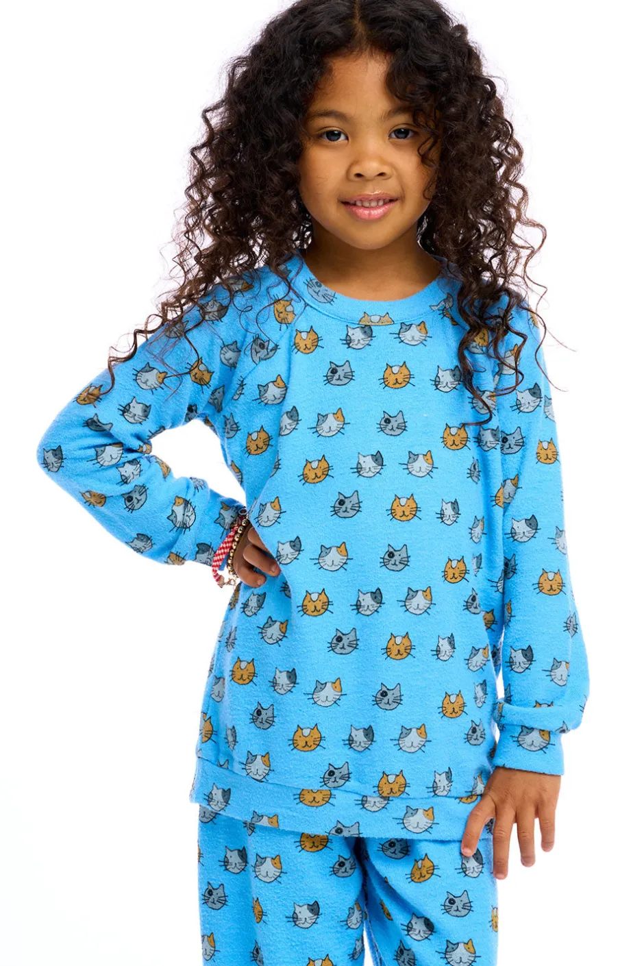 Kids Chaser Brand Cat Pullover