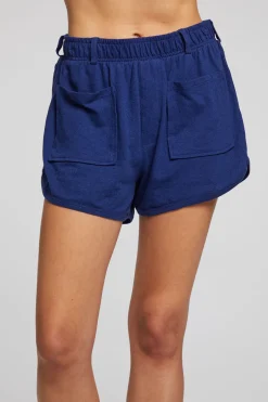 Women Chaser Brand Cetara French Blue Shorts