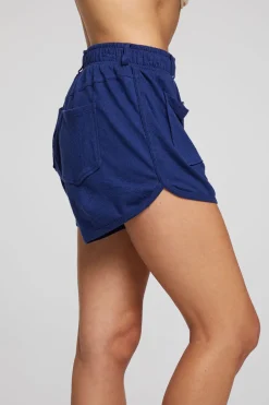 Women Chaser Brand Cetara French Blue Shorts