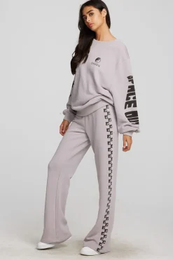 Women Chaser Brand Checkered Yin Yang Hearts