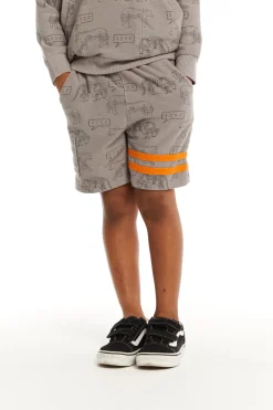 Kids/BOY Chaser Brand Cheetah Print Cargo Shorts