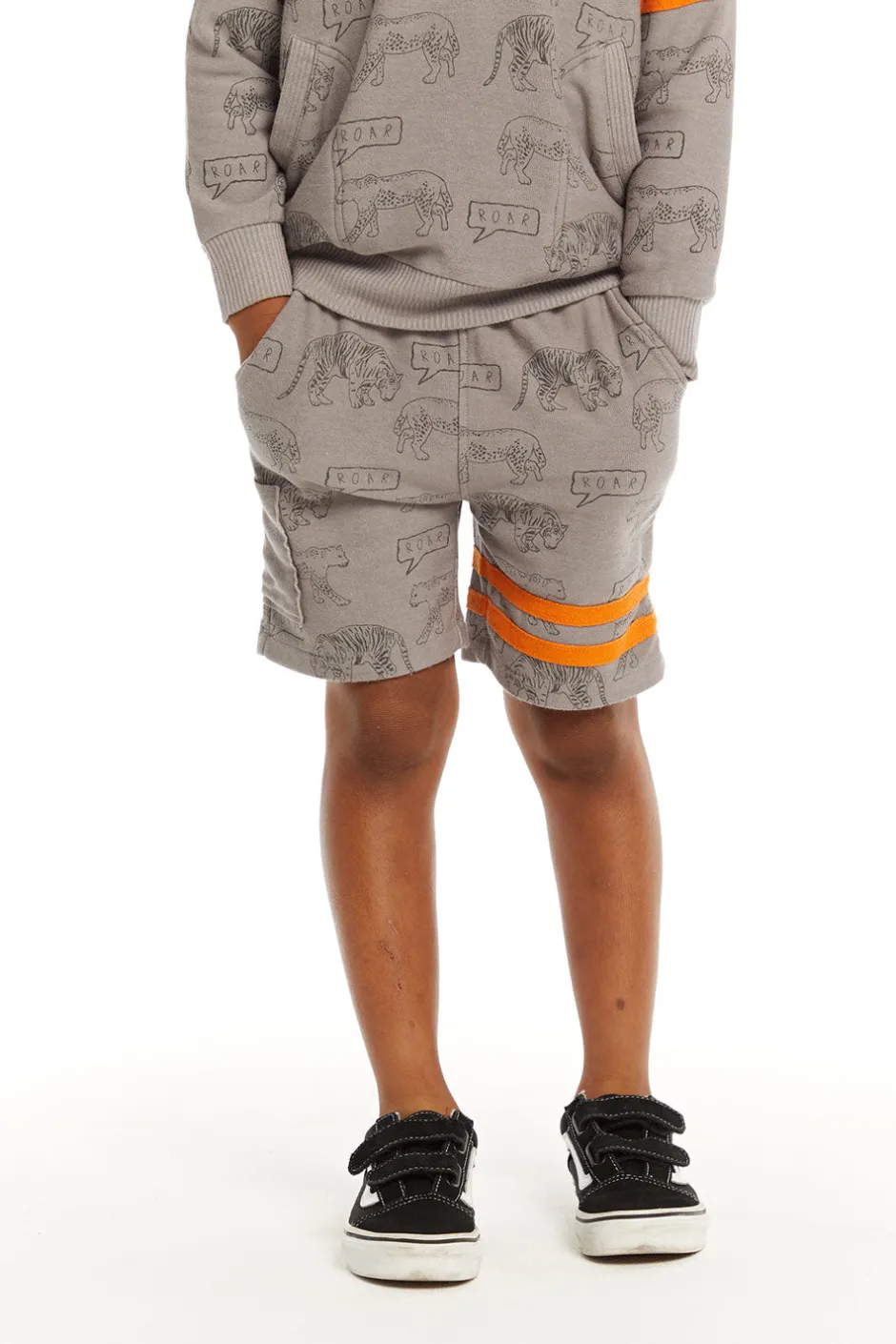 Kids/BOY Chaser Brand Cheetah Print Cargo Shorts