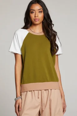 Women Chaser Brand Cheyenne Sand Color Pullover