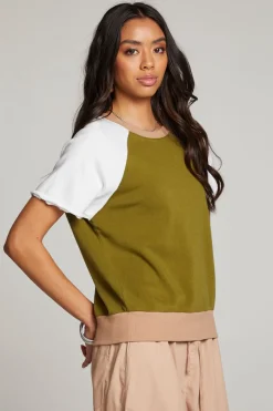 Women Chaser Brand Cheyenne Sand Color Pullover