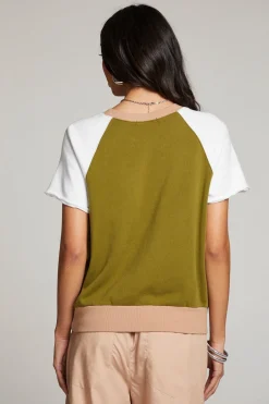 Women Chaser Brand Cheyenne Sand Color Pullover