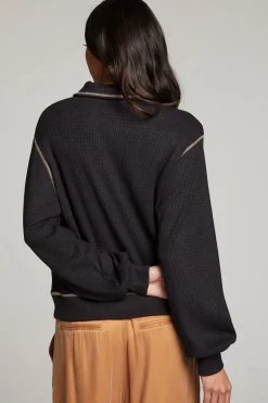 Women Chaser Brand Church Licorice Long Sleeve