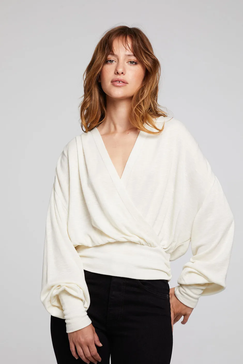 Women Chaser Brand City Starry White Blouse