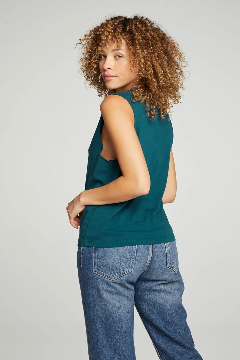 Women Chaser Brand Classic Vintage Muscle Tank