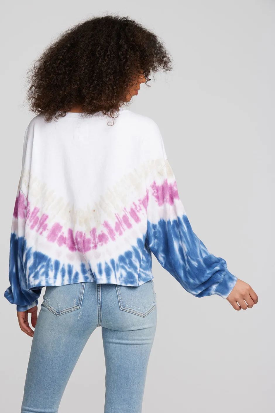Women Chaser Brand Coast Cotton Jersey Long Sleeve Tee