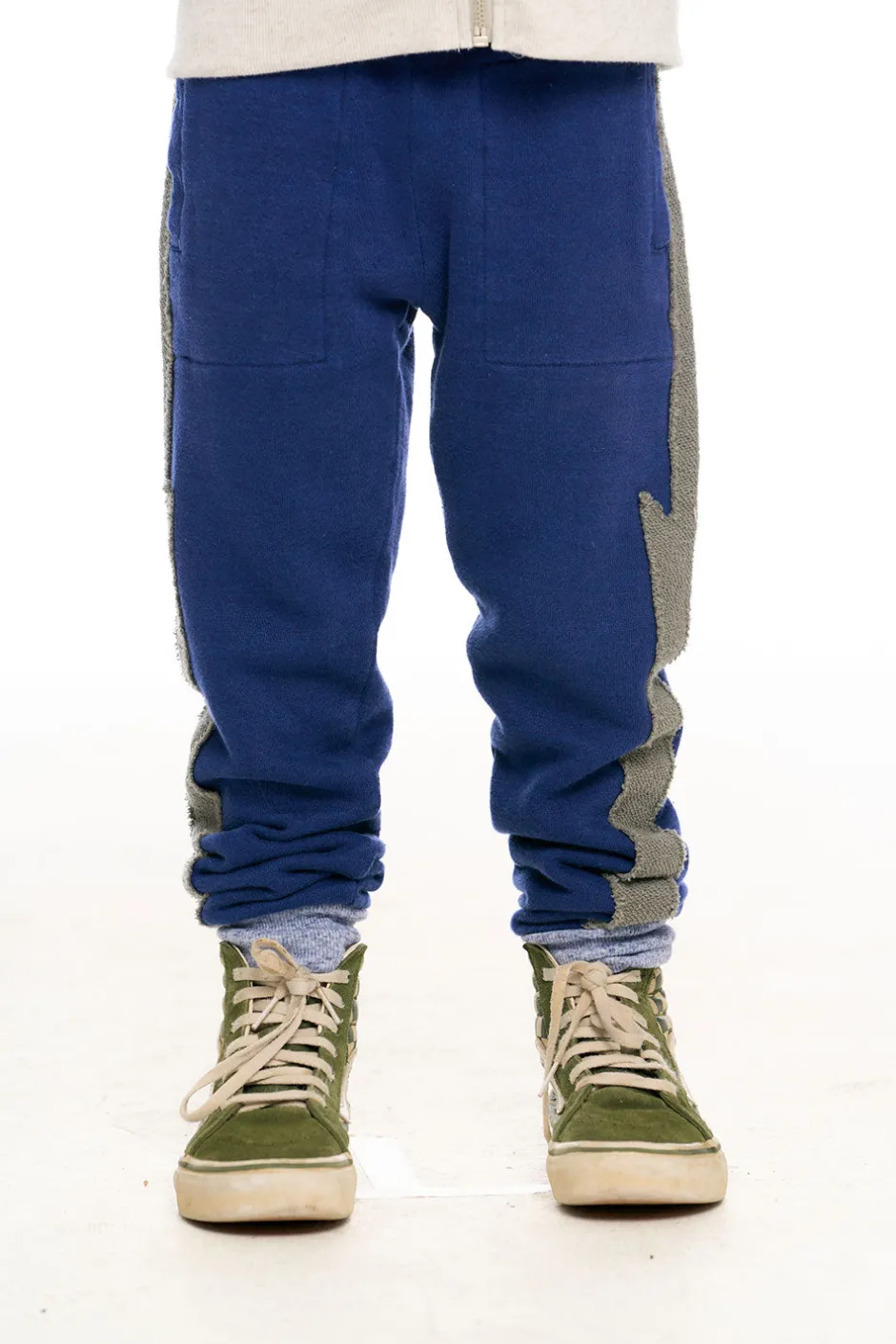 Kids/BOY Chaser Brand Color Blocked Bolt Joggers