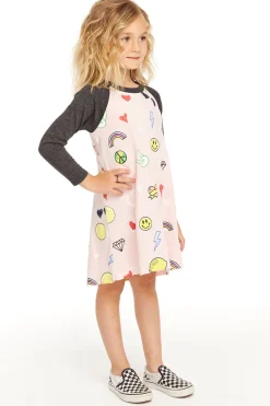 Kids Chaser Brand Cool Icons Dress