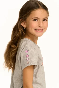 Kids Chaser Brand Cool Star T-Shirt Dress