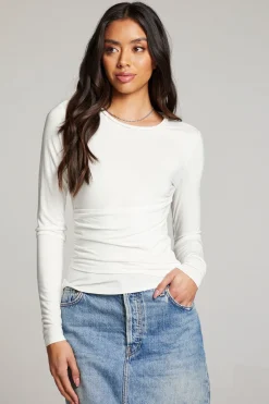 Women Chaser Brand Crime White Long Sleeve