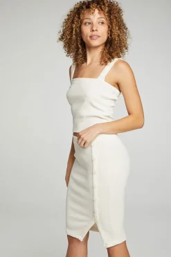 Women Chaser Brand Cropped Cami Sweater Tank