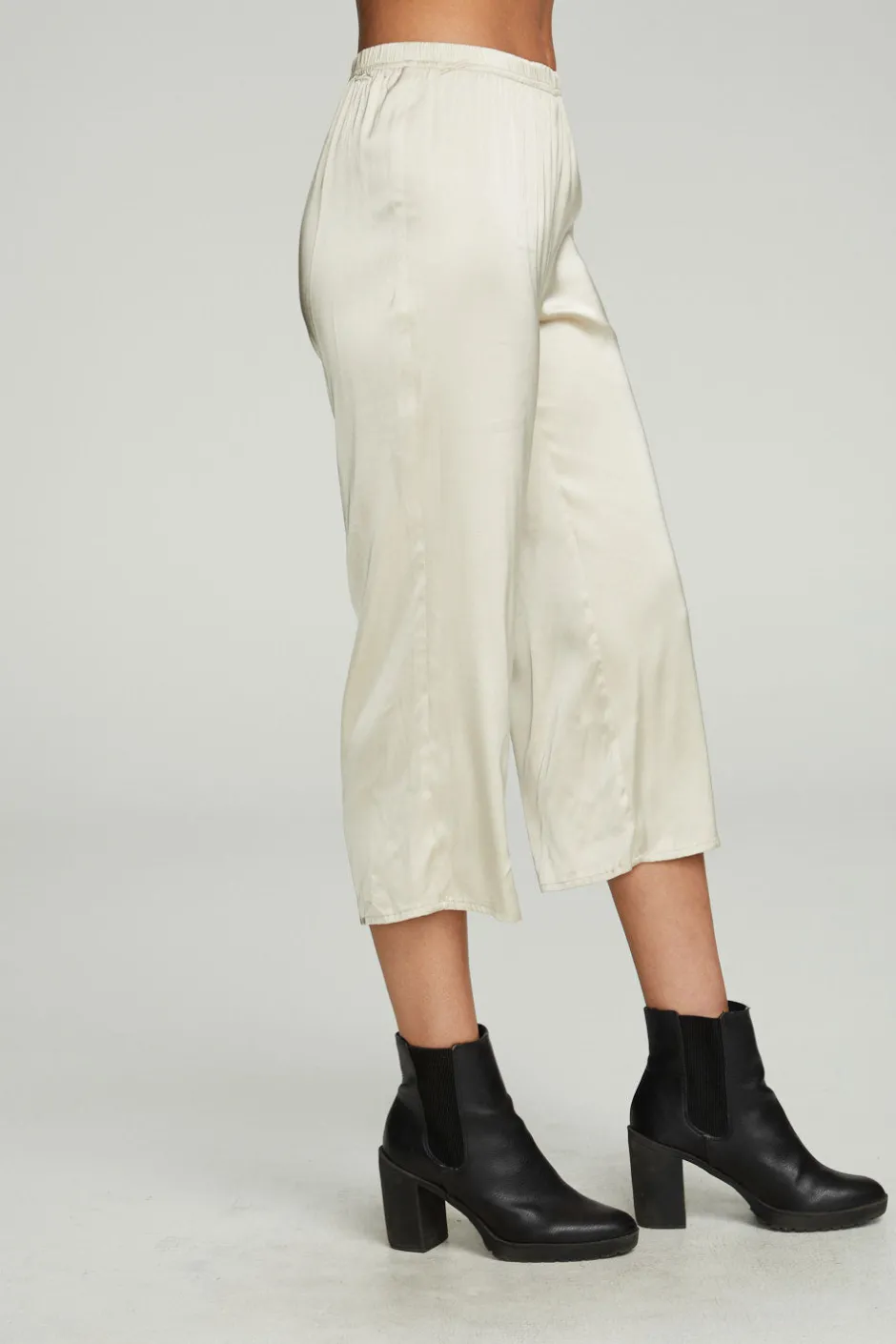 Women Chaser Brand Cropped Wide Leg Culotte