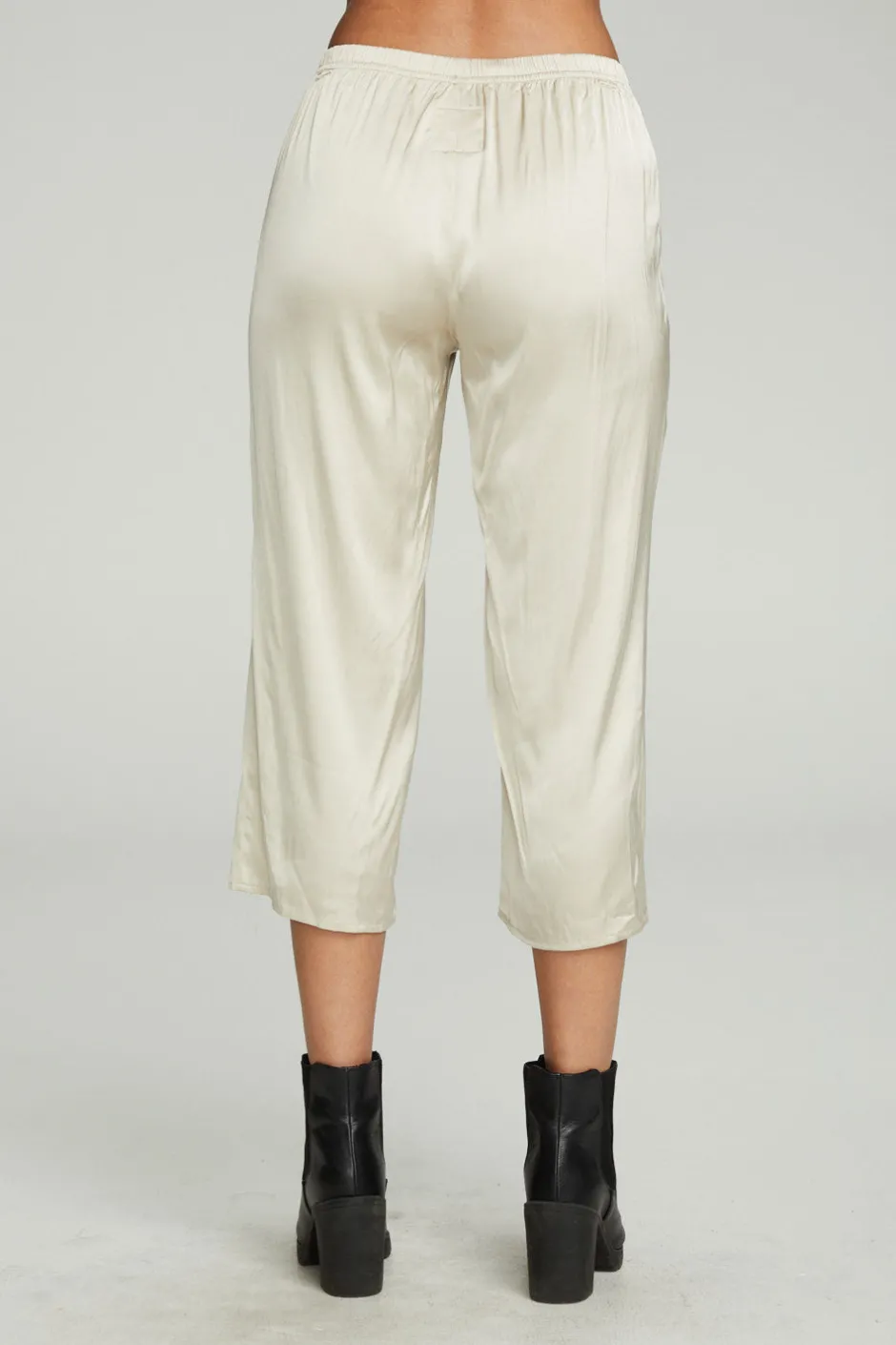 Women Chaser Brand Cropped Wide Leg Culotte