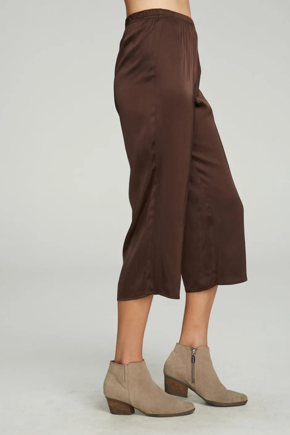Women Chaser Brand Cropped Wide Leg Culotte