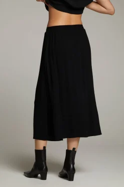 Women Chaser Brand Darby Licorice Midi Skirt