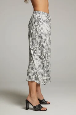 Women Chaser Brand Darby Paisley Bandana Midi Skirt