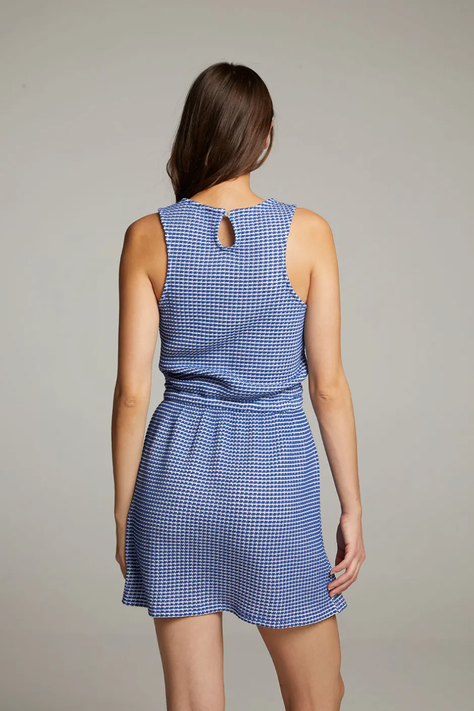 Women Chaser Brand Delray Cobalt Blue Mini Dress