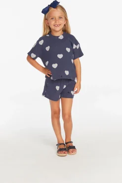 Kids Chaser Brand Devin Beach Hearts Girls Tee