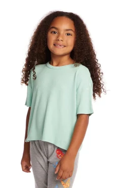 Kids Chaser Brand Devin Spring Bud Girls Tee