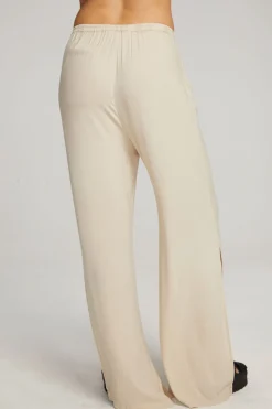Women Chaser Brand Devine Off-White Bark Trousers