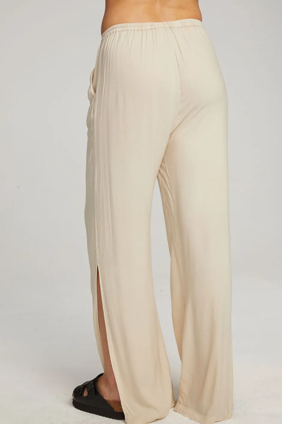 Women Chaser Brand Devine Off-White Bark Trousers