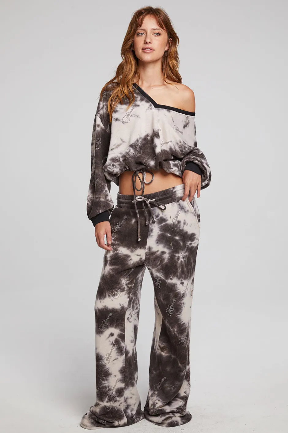 Women Chaser Brand Diamond Rock Joggers