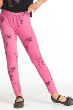 Kids Chaser Brand Dino Time Girls Classic Legging