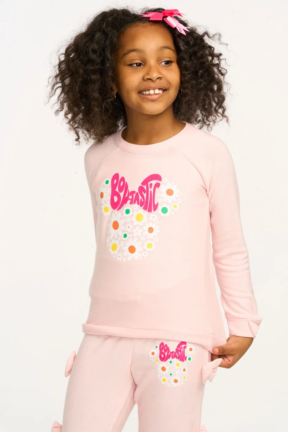 Kids Chaser Brand Disney Minnie Mouse "Bowtastic" Pullover