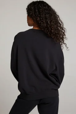 Women Chaser Brand Distressed Bolt Long Sleeve