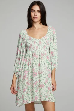 Women Chaser Brand Dolce Mini Dress - Daisy Floral Print