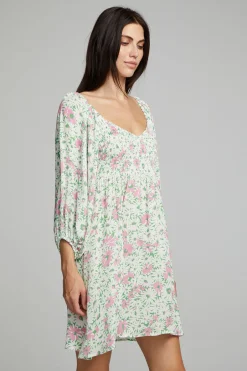 Women Chaser Brand Dolce Mini Dress - Daisy Floral Print