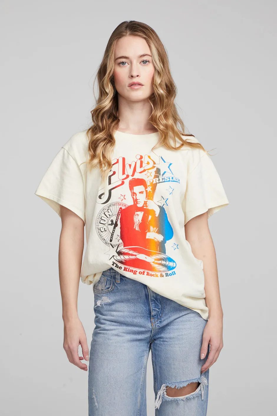 Women Chaser Brand Elvis The King Tee