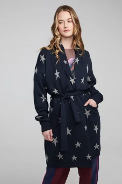 Women Chaser Brand Eve Star Struck Sweater