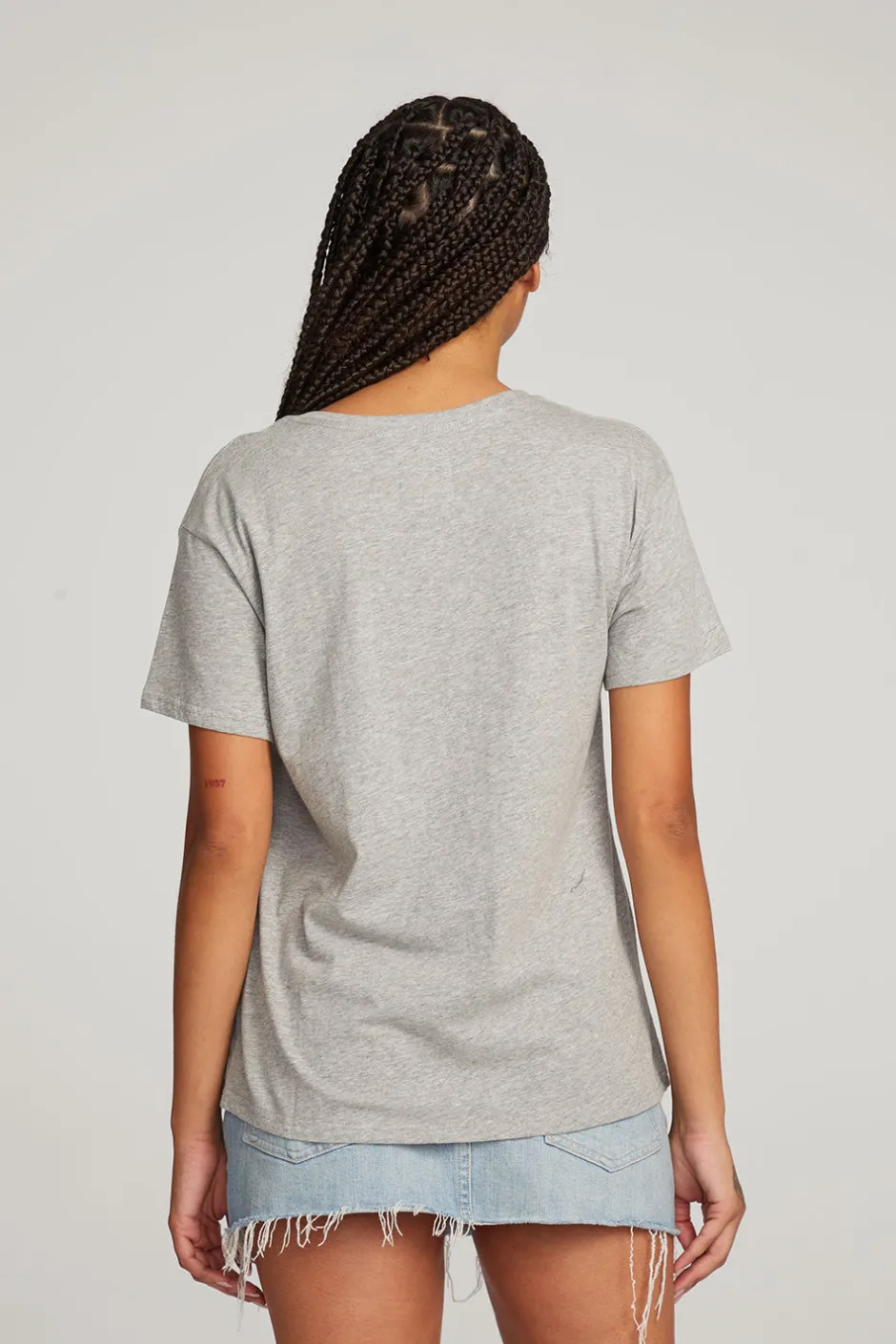Women Chaser Brand Everyday Essential V-neck Tee