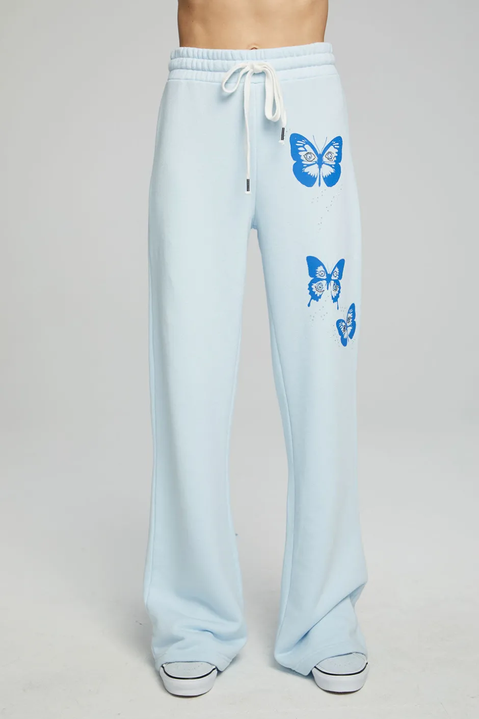 Women Chaser Brand Evil Eye Butterfly Pants