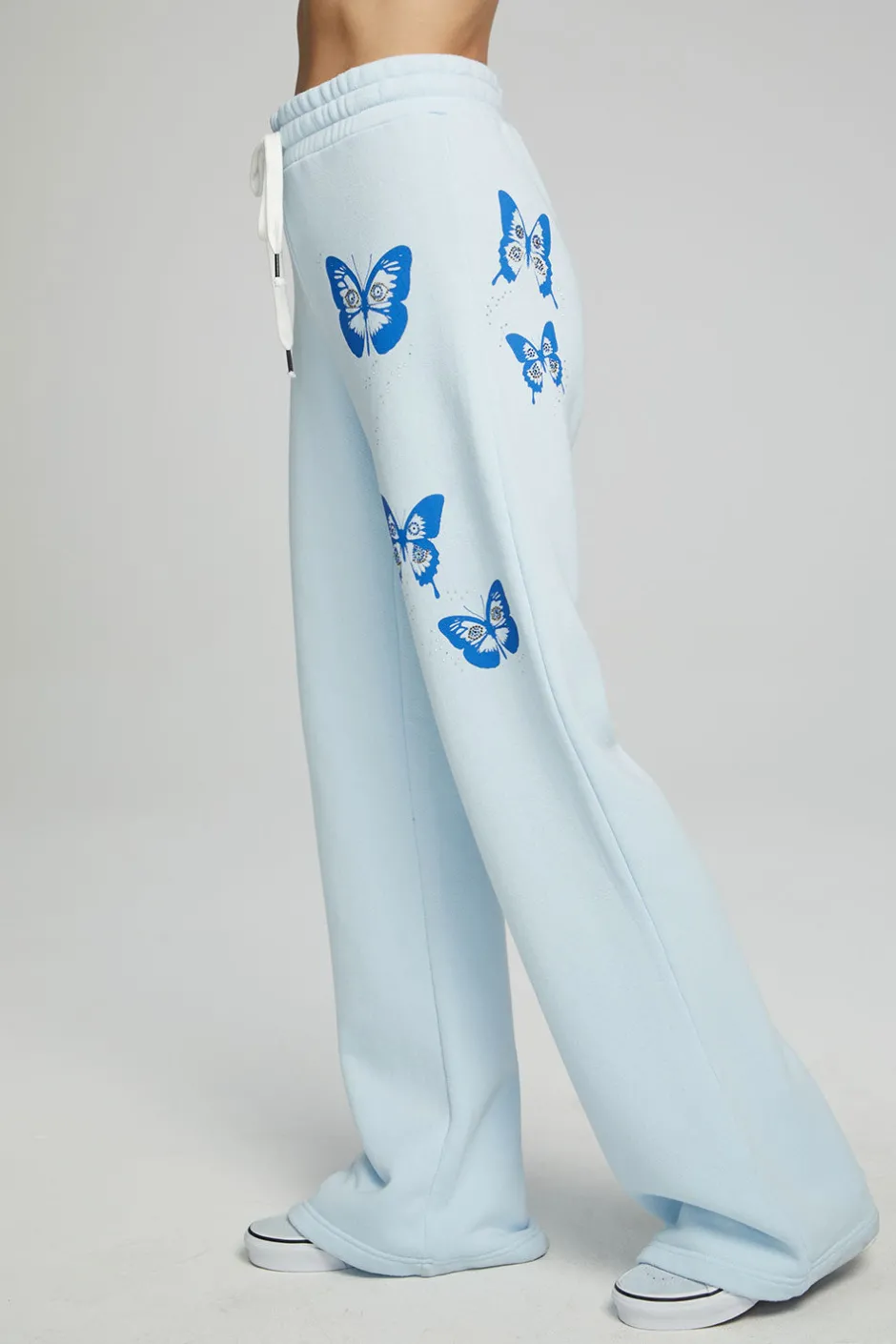 Women Chaser Brand Evil Eye Butterfly Pants