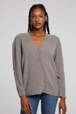 Women Chaser Brand Fairfax Foggy City Cardigan