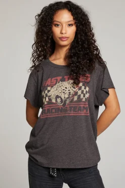 Women Chaser Brand Fast Times Racing Team Tee